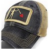 State Legacy Revival Blackbeard Pirate Flag Trucker Hat, Charcoal