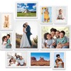 Icona Bay Combination White Picture Frames Set - 10 PC