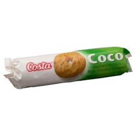 Costa- Coconut Natural Coconut Biscuits Cookies 4.4oz