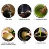 2Pcs Japanese Traditional Matcha Whisk, Handcrafted Bamboo Tea Stirrers, Traditional