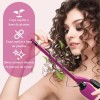 Tenaza Rizadora De Cabello De Cerámica De 9mm Temperatura