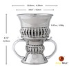 AM Regal Metal Incense Burner - Bakhoor Burner Mubkhara –