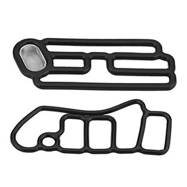 KIMISS 1 Pair VTEC Gasket, Rubber Head Cylinder Solenoid Gasket for VTEC Solenoid Gasket for Honda, 15815R70A01, 15845R70A01