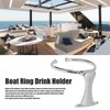 Boat Ring Drink Holder Marine 316 Stainless Steel Ring Cup