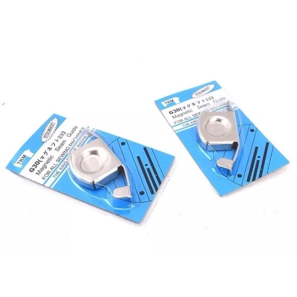 AAC (2pcs) Large Magnetic Seam Guide Gauge Presser Sewing Machine,