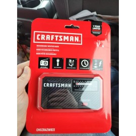 Craftsman CMXZRAZW822 AM/FM Rechargeable EMERGENCY Weather Radio Red GREAT GIFT