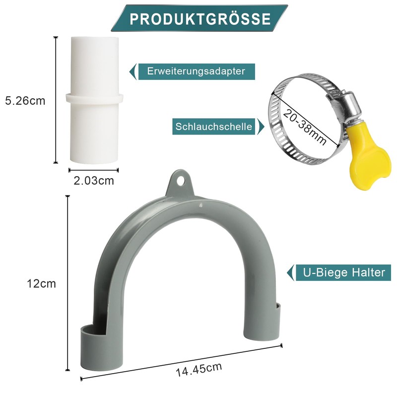 SDLDEER Washing Machine Drain Hose, 7 m Extension, Universal Waste