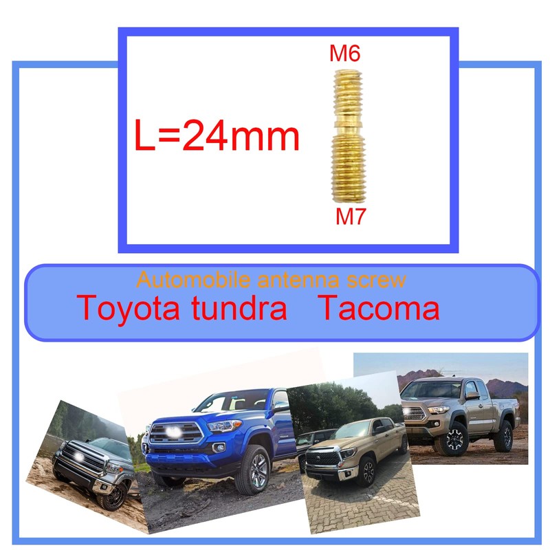 Miytsya 7 PCS Antenna Adapter Compatible with Toyota, Jeep, Wrangler,