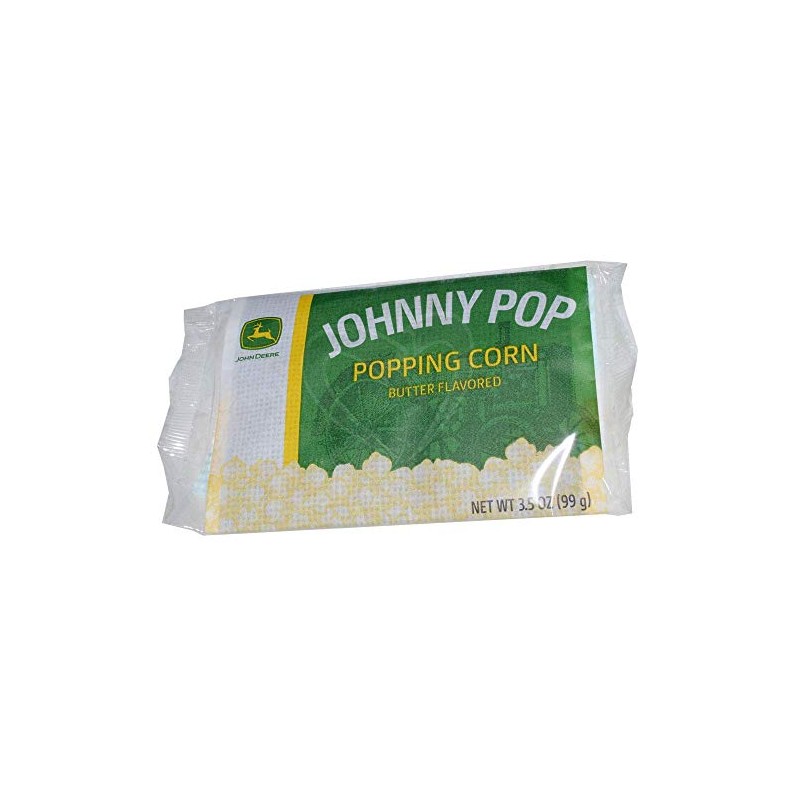John Deere Johnny Pop Quality Popcorn (Case of 36 Bags)