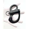 QIANJIEER Stainless-Steel Quick Release Shackle - Fixed Bail Snap Shackle,