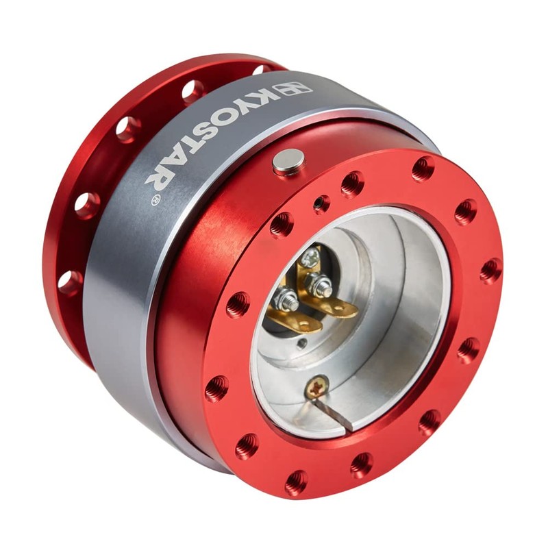 Kyostar Steering Wheel Quick Release Aluminum Hub Adapter Boss Kit,