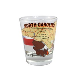 Souvenir Shot Glass - North Carolina