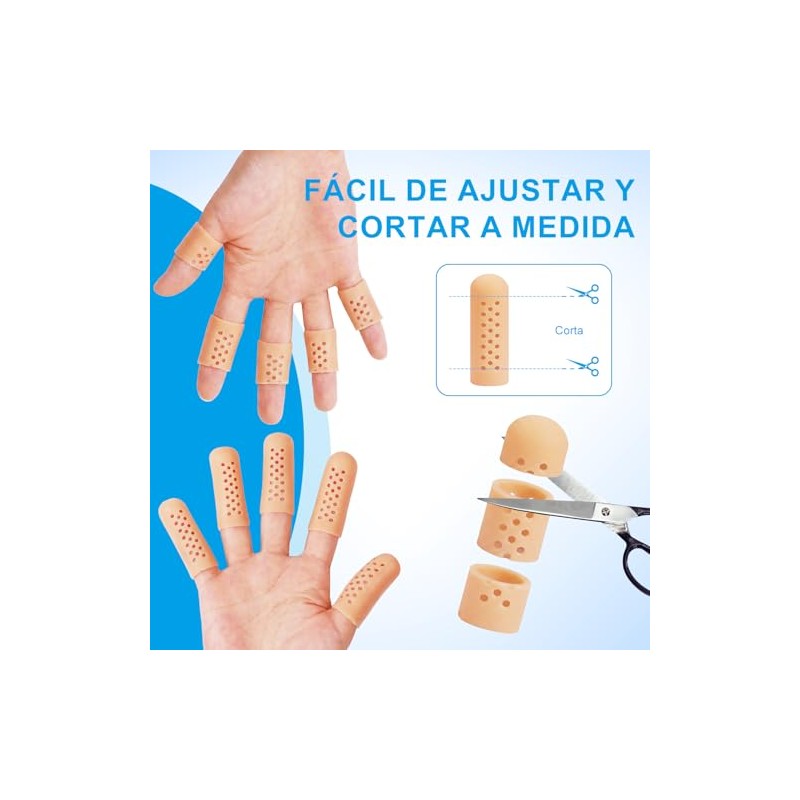 Protección total para tus pies con NEARPOW: 36 piezas dedales