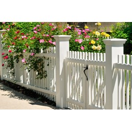 Richelieu Hardware 307FBR 7 1/16-inch (180 mm) Automatic Decorative Thumb Latch, Black