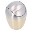 Desktop Small Trash Can Multipurpose 304 Stainless Steel Mini Trash