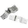 Caishun 20PCS Steel Single Slot Precision Hanger with Screws Picture