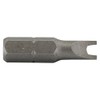 Drill America INS05-SP6 Spanner Insert Bit, 1/4" Hex Shank, #6x1"