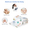 Maliton Maliton Muslin Baby Burp Cloths 6 Pack Large 20''x10''