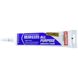 OSI - Henkel Corporation M710006 Polyseamseal All Purpose Adhesive Caulk with 10-Ounce Cartridge, White