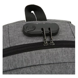 Yuqing Mochila Casual Escolar Laptop 15.6 Carga Usb Trae 3 Piezas