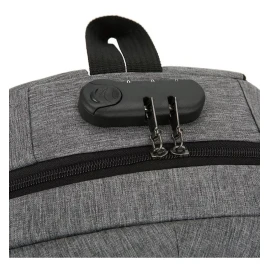 Yuqing Mochila Casual Escolar Laptop 15.6 Carga Usb Trae 3 Piezas