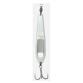 Sidewinder Switchblade Spinner Jig: Chrome/Pearl: 45g
