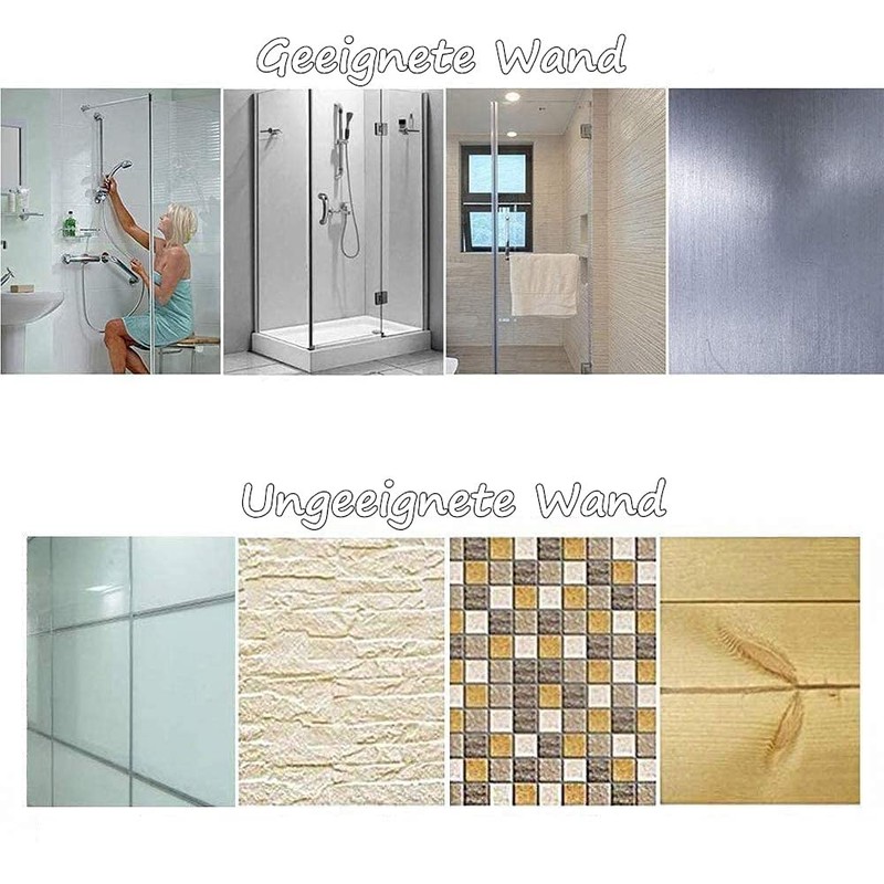 Voarge Shower Head Holder Suction Cup, Adjustable Shower Head Holder