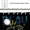 NORBEY 4 Pcs Gaming Shower Curtain Set, Classic Videogames Controller
