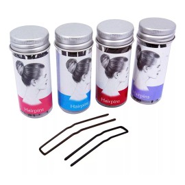 Rocst Horquillas Para Moño Bobby U En Forma De Pin Clips Par