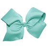 WD2U Girls Large 6" Grosgrain Knotted Hair Bow French Clip