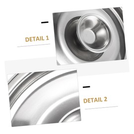 Garneck WMF Pot Lid 10 cm Stainless Steel - Small - Universal Lid for Pots and Pans - Perfect as Splash Guard and Oil Storage Rustproof and Reusable