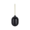 Rotoplas Flotador número 7 Negro Plástico Válvula de flotador 1