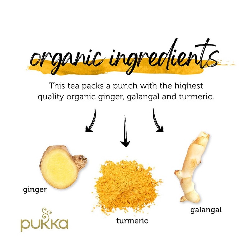Pukka Organic Three Ginger Tea