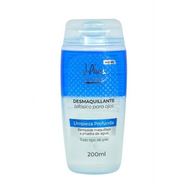 Jplus Desmaquillante Dermo Pure Clean Azul 230ml | Fórmula Bifásica 3 en 1: Rostro, Ojos y Labios | Limpieza Profunda Sin Sensación Grasosa