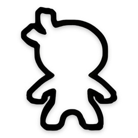 Ninja Cookie Cutter (4 inches)