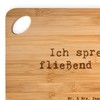 Mr. & Mrs. Panda Bambus - Schneidebrett Spruch Code Meister