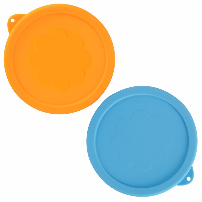 LUVCOSY 7 Cup Silicone Replacement Lids Storage Cover for Pyrex