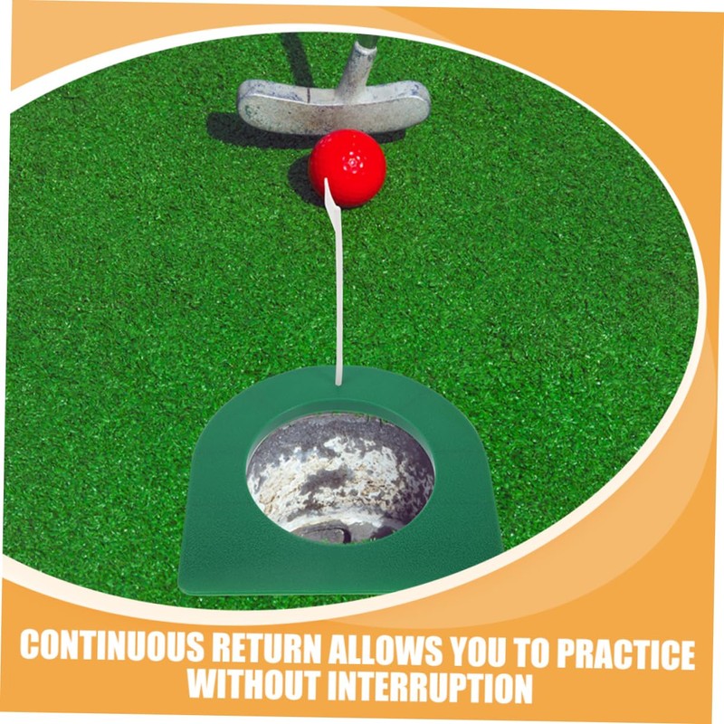 WOONEKY Refine Your Game 3pcs Golf Putting Cup Flag Set