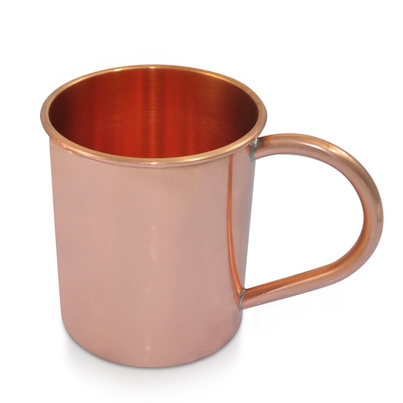Stylla London Moscow Mule Mugs, Copper, 7.24 x 7.24 x