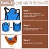 BJADE'S 3 Pack Chicken Saddle for Hens and Roosters,Outdoor Hen