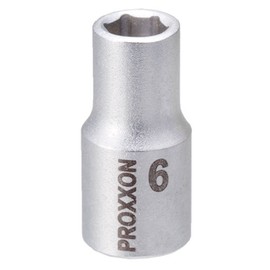 PROXXON No. 83714 Socket 1/4" 0.2 inch (6 mm)