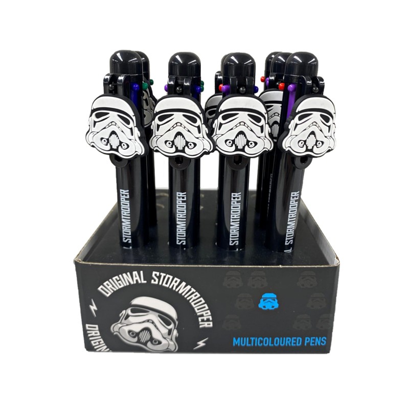 Puckator The Original Stormtrooper Multi Colour Pen with Charm -