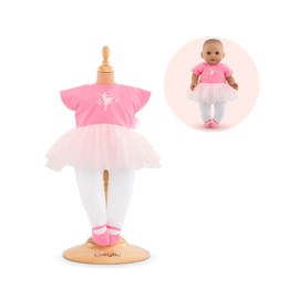 Corolle 9000110400 - Mon Premier Poupon Ballet Outfit for All 30 cm Baby Dolls from 18 Months