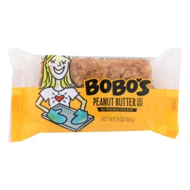 UD_Bobo's Oat Bars - All Natural - Peanut Butter - 3 Oz Bars - Case Of 12