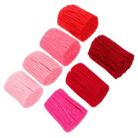 jojofuny 7Pcs Hand Made Craft Crochet Hook Rug Yarn Soft Comfortable Latch Hook for DIY Projects for Pillows Blankets Cushions and Unique Rug Designs