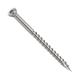CAMO Premium Trim Screws 3" #8 316 Stainless Steel (100 ct)