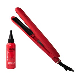 Thairapy365 Straightening Iron, Red, Dual Voltage