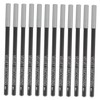 FOMIYES 12pcs Eyeliner Pencil Ultra-fine Tip for Precise Application Smudge