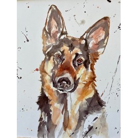 Laptray (Greman Shephard Laptray) Perfect for Eating Study and Crafting