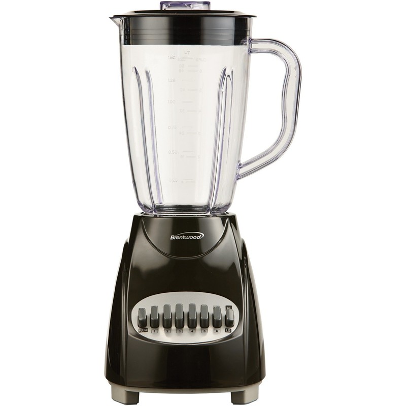 Brentwood Blender 12-Speed, Plus Pulse, Black